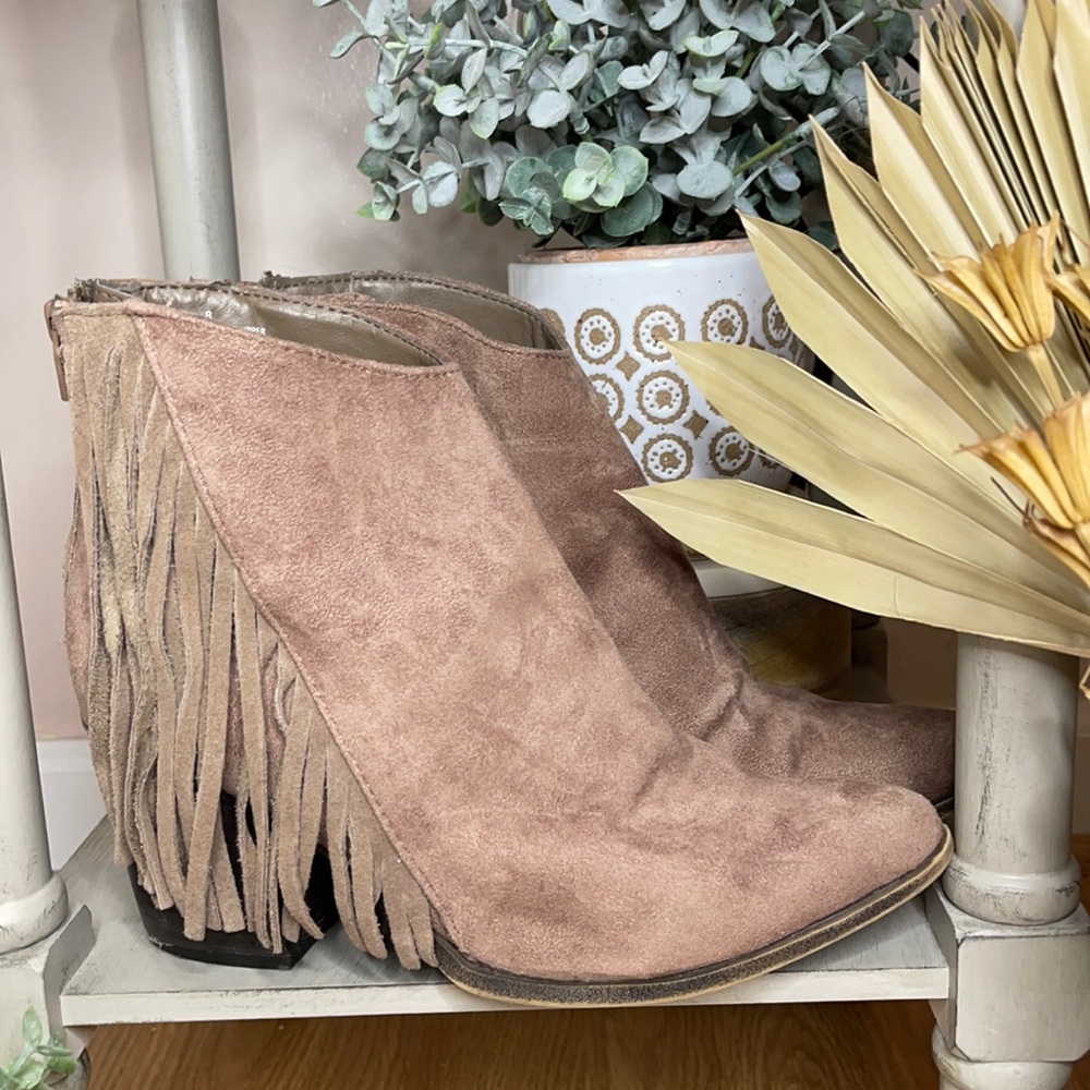Fringe Booties